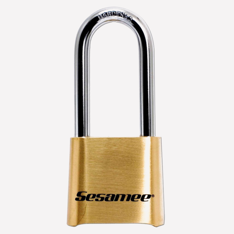 Super Sesamee Keyless Padlocks, 7/16 in Diam., 7/8 in W X 2 in H